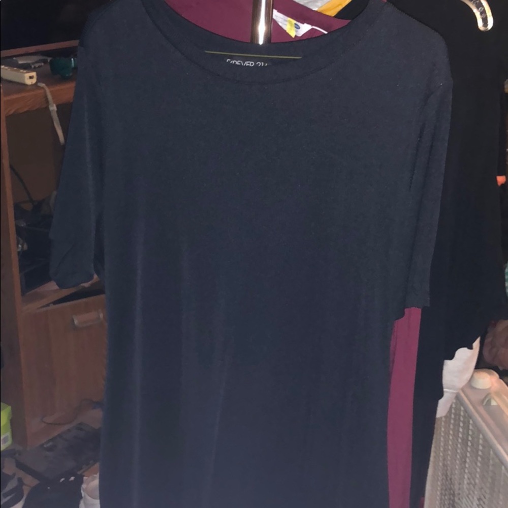 A black dress